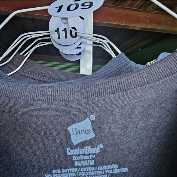 T-shirt men Gray size M. Columbus Georgia fire. 109 - Picture 3 of 3